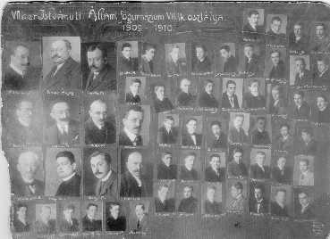 Az 1902 - 1910-es a osztály