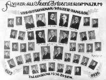 Az 1918 - 1926-as b osztály