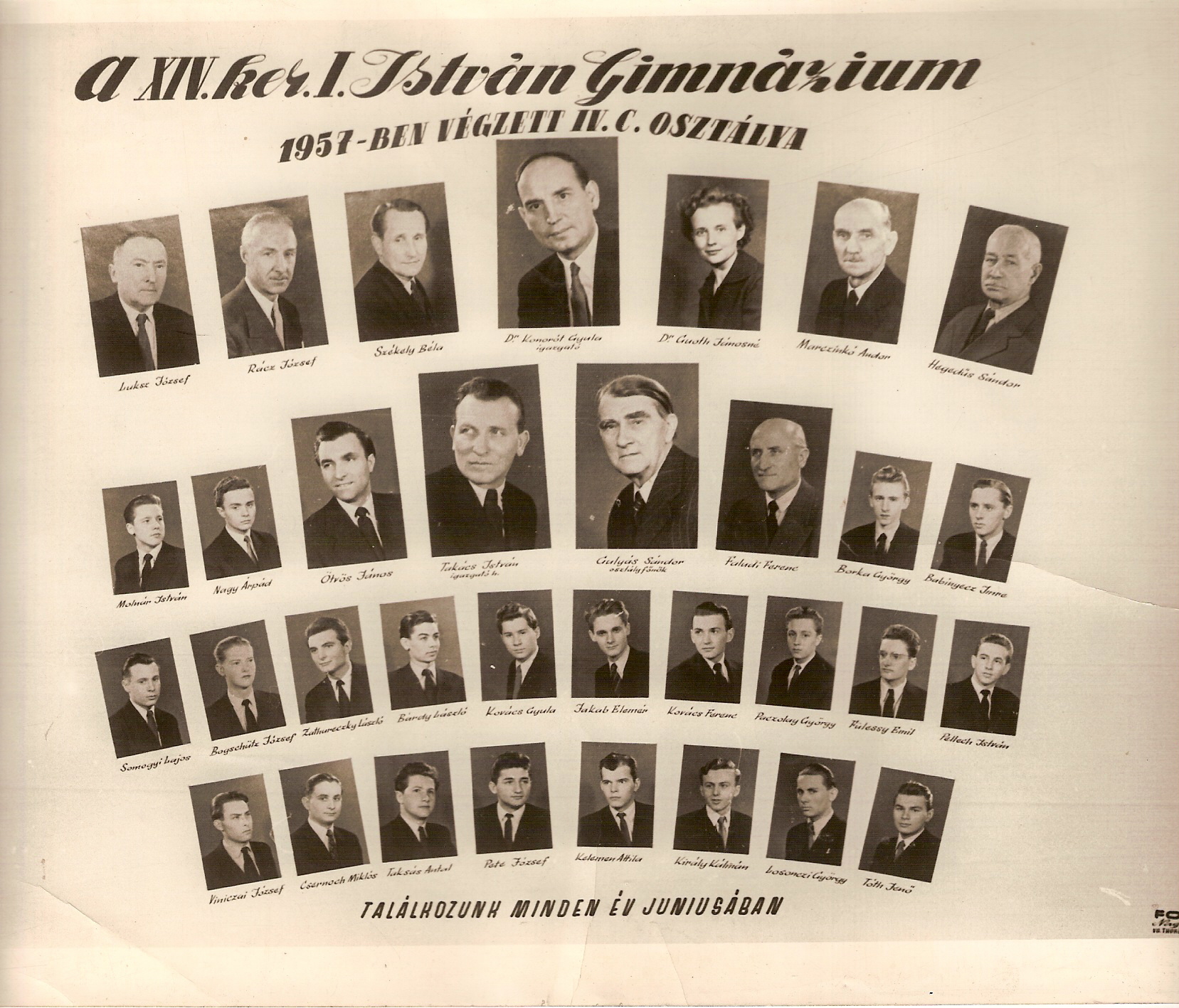 Az 1953 - 1957-es a osztály