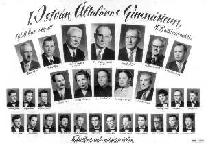 Az 1954 -1958-as b osztály