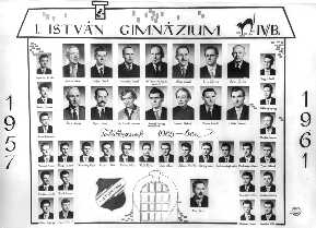 Az 1957 - 1961-es b osztály