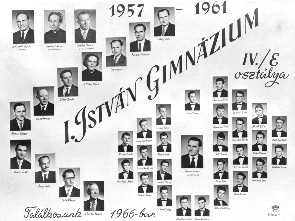 Az 1957 - 1961-es e osztály