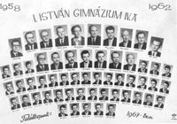 Az 1958 - 1962-es a osztály