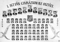 Az 1958 - 1962-es e osztály