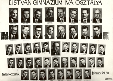 Az 1959 - 1963-as a osztály