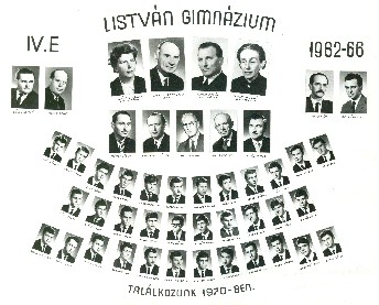 Az 1962 - 1966-os osztly