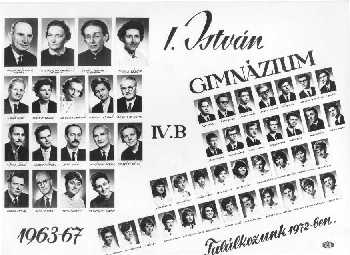 Az 1963 - 1967-es b osztály