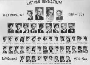 Az 1964 - 1968-as b osztály