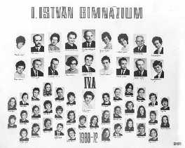 Az 1968 - 1972-es a osztály
