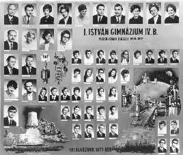 Az 1968 - 1972-as b osztály