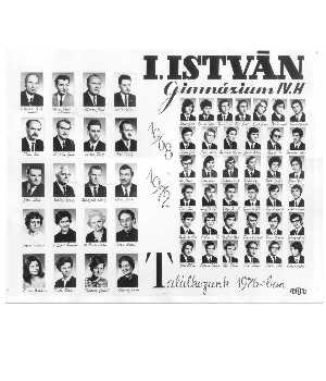 Az 1968 - 1972-es h osztály
