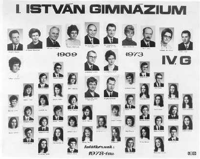 Az 1969 - 1973-as g osztály
