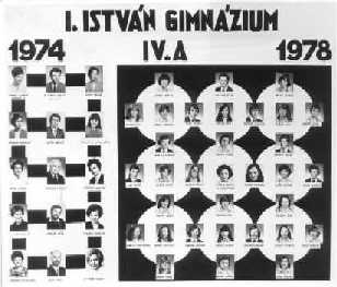 Az 1974 - 1978-as a osztály