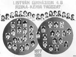 Az 1977 - 1981-es b osztály