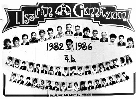 Az 1982 - 1986-os b osztály