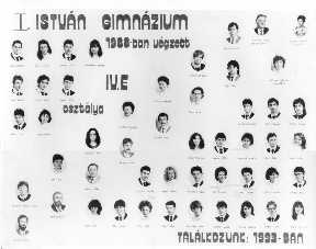Az 1982 - 1988-as e osztály