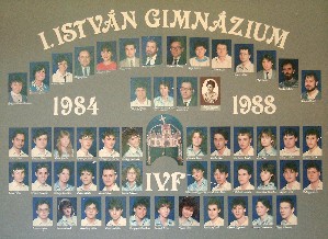 Az 1984 - 1988-as f osztály