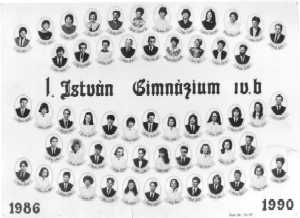 Az 1984 - 1990-as b osztály