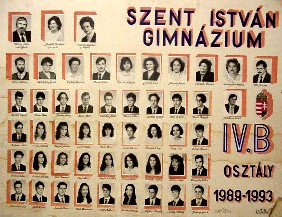 Az 1989 - 1993-as b osztály